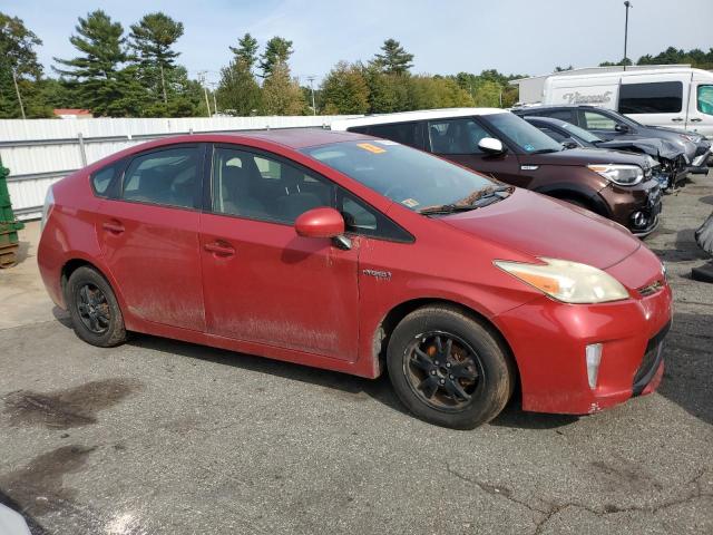 JTDKN3DU9C1531494 - 2012 TOYOTA PRIUS წითელი ფოტო 4