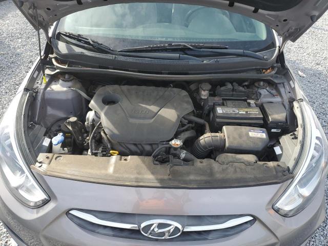 KMHCT4AE6HU386719 - 2017 HYUNDAI ACCENT SE GRAY photo 11