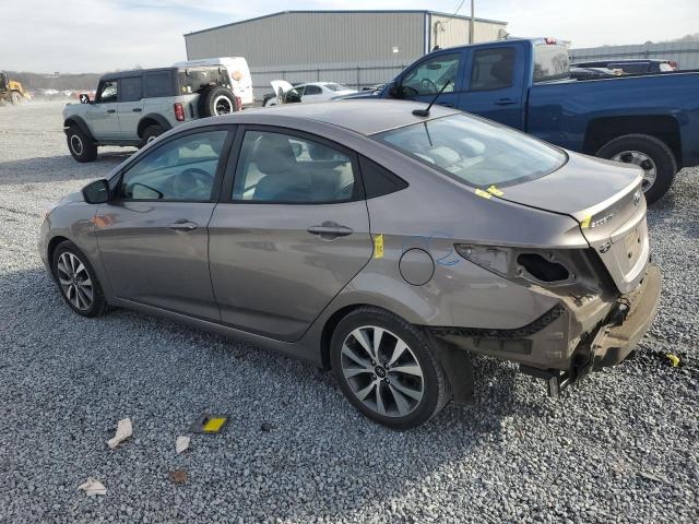 KMHCT4AE6HU386719 - 2017 HYUNDAI ACCENT SE GRAY photo 2