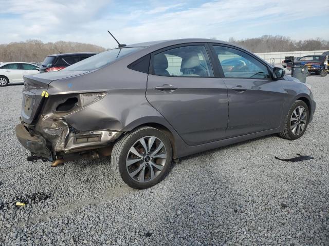 KMHCT4AE6HU386719 - 2017 HYUNDAI ACCENT SE GRAY photo 3