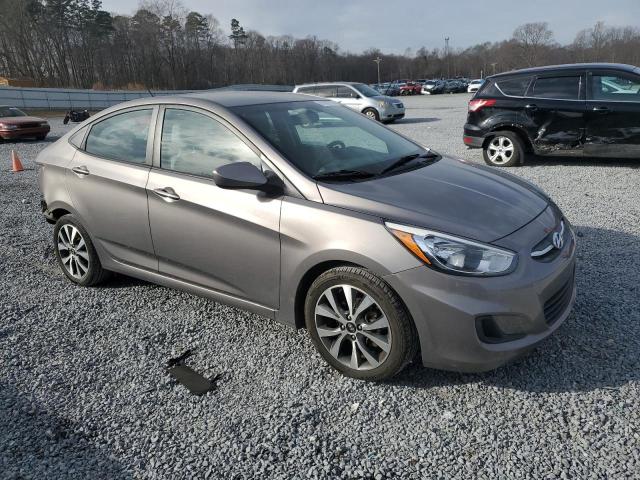 KMHCT4AE6HU386719 - 2017 HYUNDAI ACCENT SE GRAY photo 4