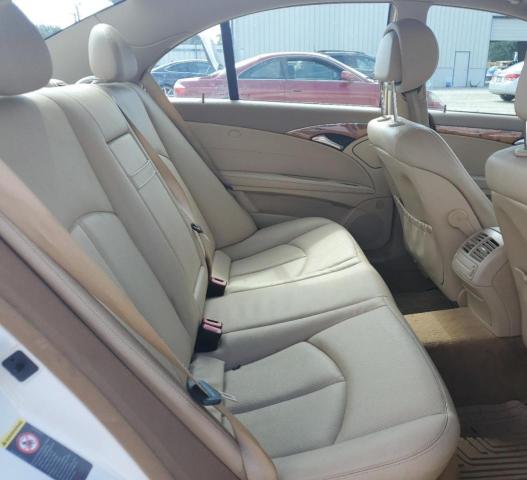 WDBUF87X09B378109 - 2009 MERCEDES-BENZ E 350 4MATIC WHITE photo 10