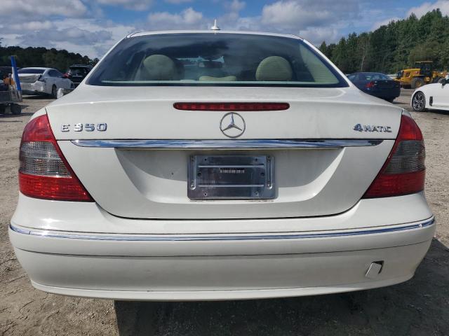 WDBUF87X09B378109 - 2009 MERCEDES-BENZ E 350 4MATIC WHITE photo 6