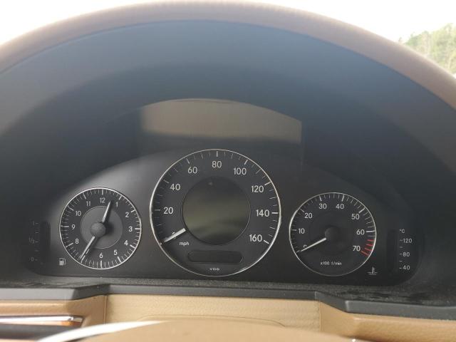 WDBUF87X09B378109 - 2009 MERCEDES-BENZ E 350 4MATIC WHITE photo 9