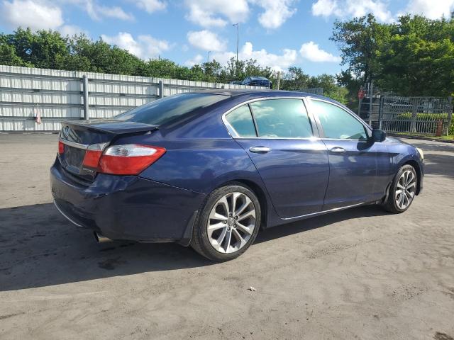 1HGCR2F58DA066265 - 2013 HONDA ACCORD SPORT Bleu photo 3
