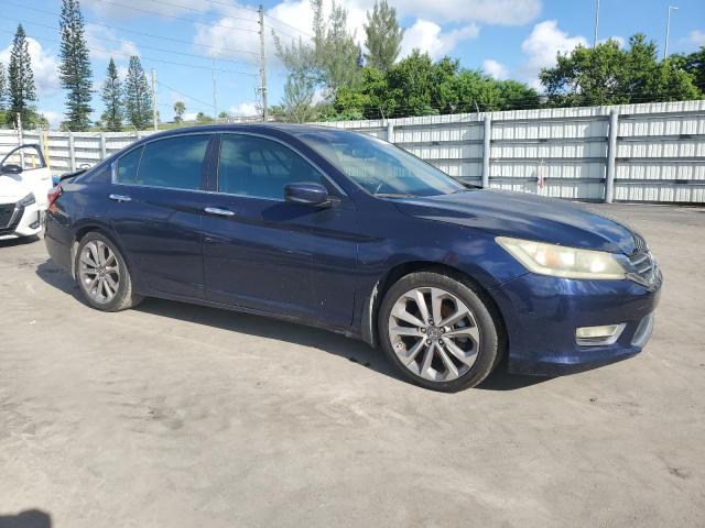 1HGCR2F58DA066265 - 2013 HONDA ACCORD SPORT Bleu photo 4