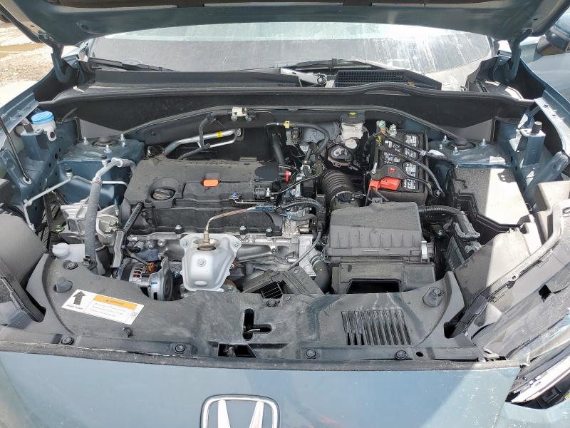 3CZRZ1H3XRM756585 - 2024 HONDA HR-V LX BLUE photo 11