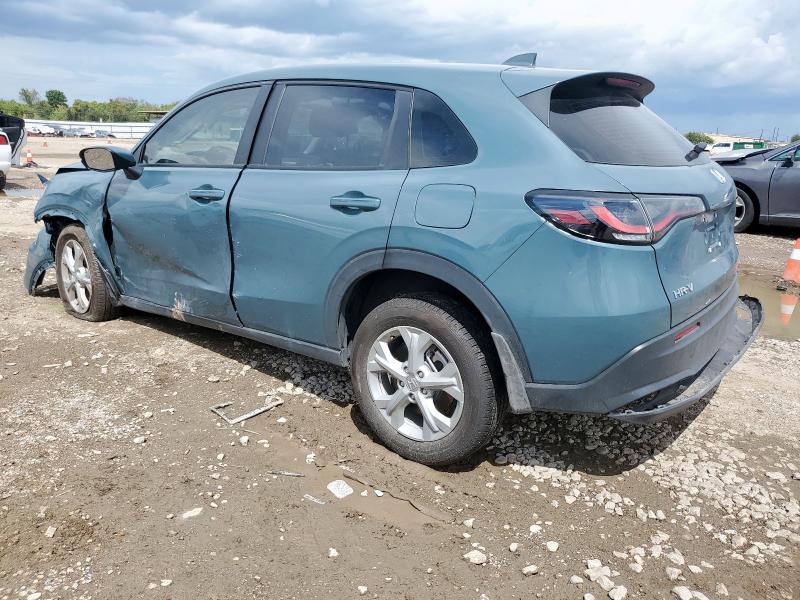 3CZRZ1H3XRM756585 - 2024 HONDA HR-V LX BLUE photo 2
