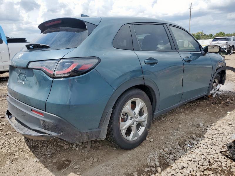 3CZRZ1H3XRM756585 - 2024 HONDA HR-V LX BLUE photo 3