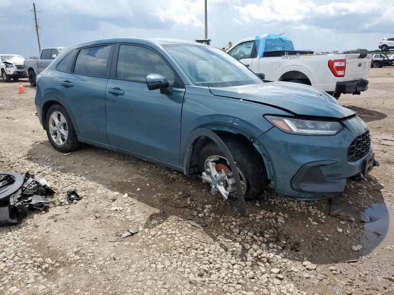 3CZRZ1H3XRM756585 - 2024 HONDA HR-V LX BLUE photo 4