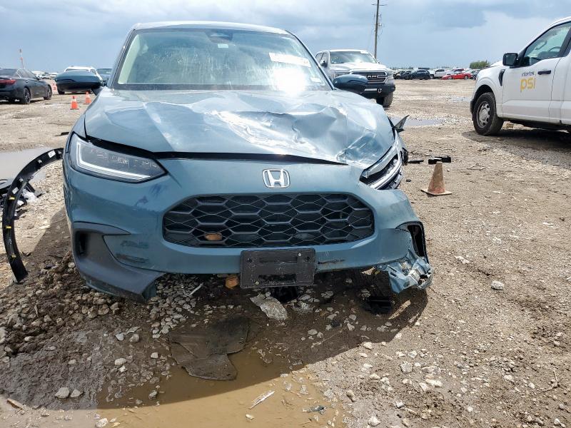 3CZRZ1H3XRM756585 - 2024 HONDA HR-V LX BLUE photo 5