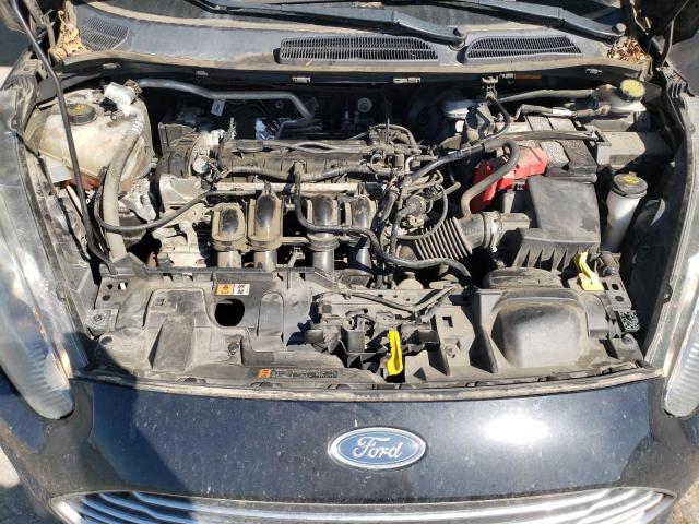 3FADP4AJ7JM125108 - 2018 FORD FIESTA S შავი ფოტო 11