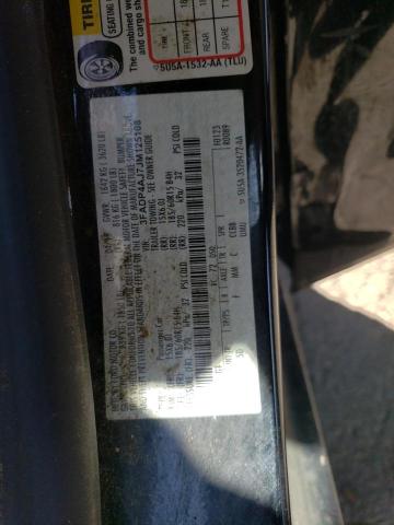 3FADP4AJ7JM125108 - 2018 FORD FIESTA S შავი ფოტო 12