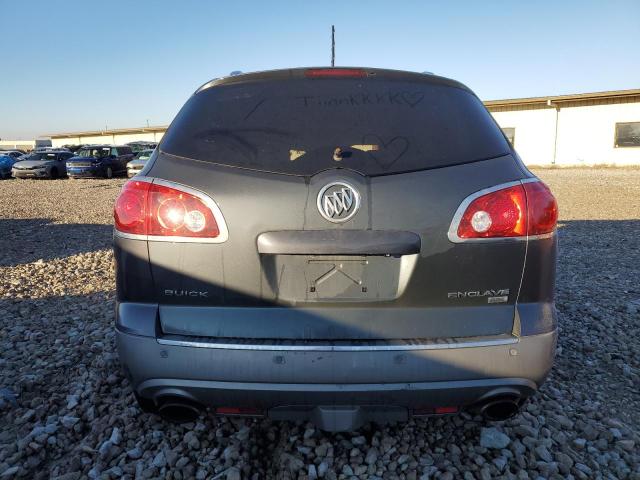 5GAKRBED0BJ357697 - 2011 BUICK ENCLAVE CXL GRAY photo 6
