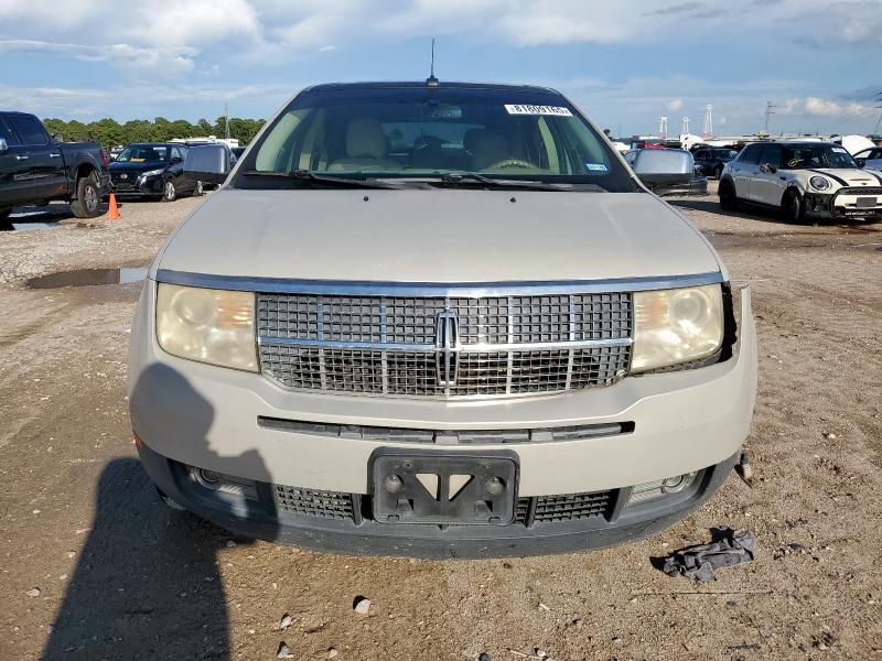 2LMDU68C77BJ37484 - 2007 LINCOLN MKX BEIGE photo 5
