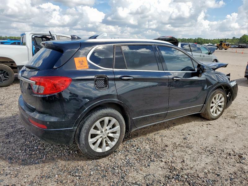 LRBFXBSA6HD002281 - 2017 BUICK ENVISION ESSENCE Սև լուսանկար 3