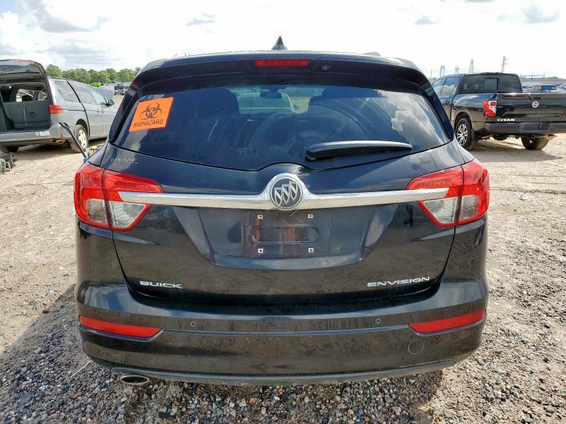 LRBFXBSA6HD002281 - 2017 BUICK ENVISION ESSENCE Սև լուսանկար 6