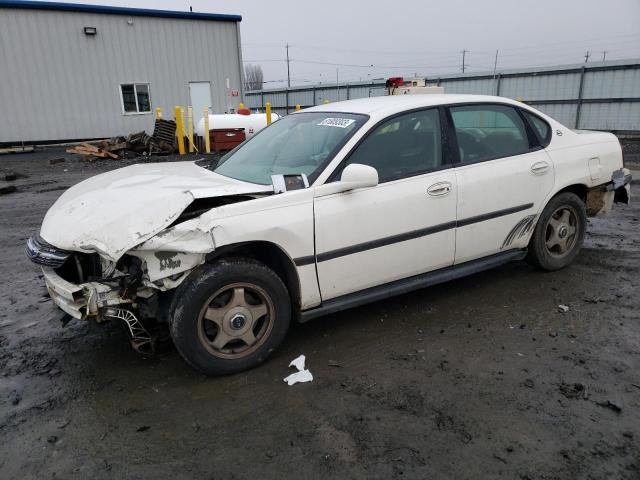 2G1WF52E449236072 - 2004 CHEVROLET IMPALA WHITE photo 1