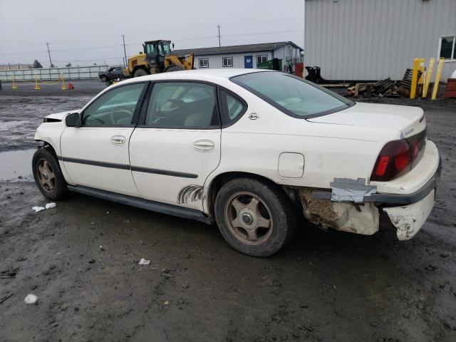 2G1WF52E449236072 - 2004 CHEVROLET IMPALA WHITE photo 2