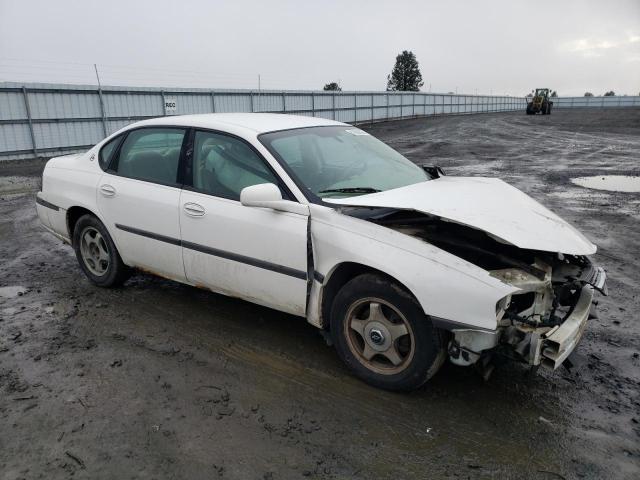 2G1WF52E449236072 - 2004 CHEVROLET IMPALA WHITE photo 4