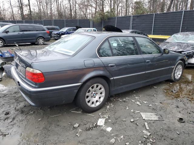 WBAGH83421DP21772 - 2001 BMW 740 IL GRAY photo 3