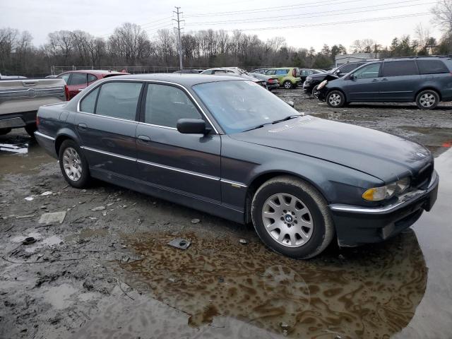 WBAGH83421DP21772 - 2001 BMW 740 IL GRAY photo 4