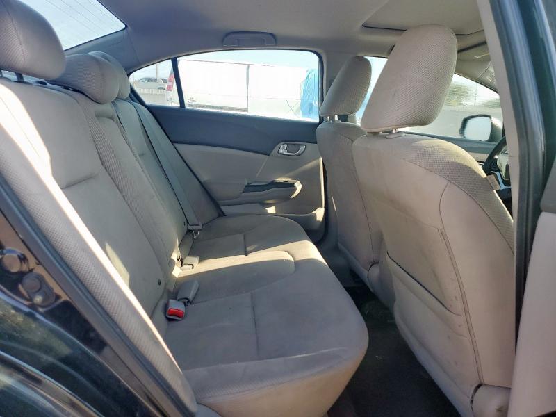 2HGFB2F82CH555255 - 2012 HONDA CIVIC EX BLACK photo 10