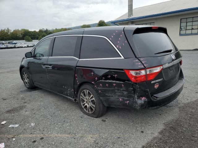 5FNRL5H65BB043449 - 2011 HONDA ODYSSEY EXL Schwarz Foto 2