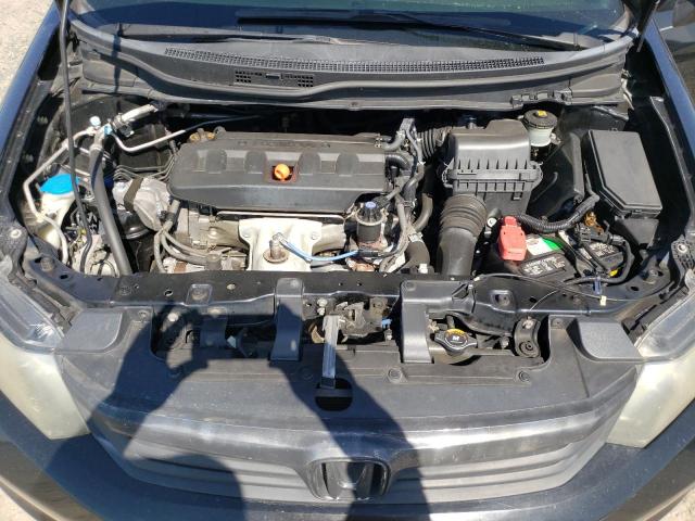 JHMFB2F53CS005073 - 2012 HONDA CIVIC LX BLACK photo 11
