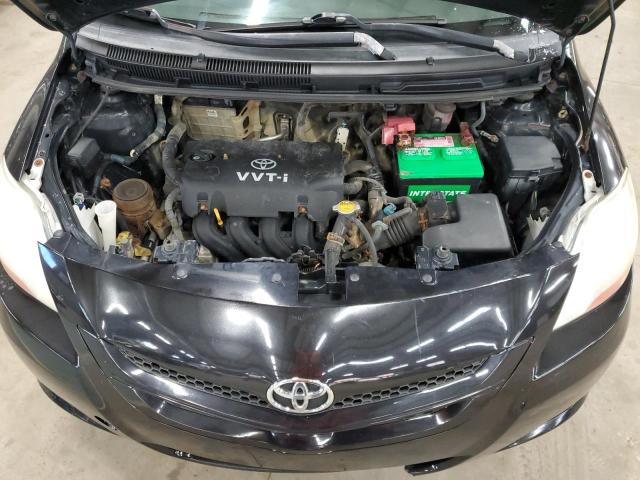 JTDBT923181231829 - 2008 TOYOTA YARIS BLACK photo 11