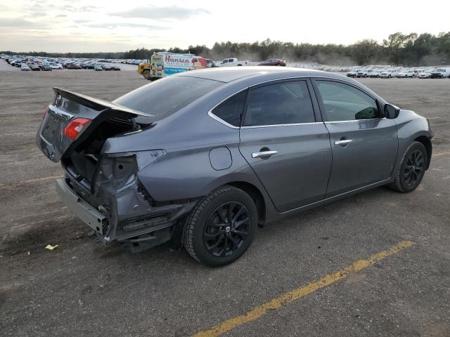 3N1AB7AP5JY249844 - 2018 NISSAN SENTRA S GRAY photo 3