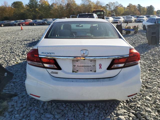 19XFB2F50EE036224 - 2014 HONDA CIVIC LX თეთრი ფოტო 6
