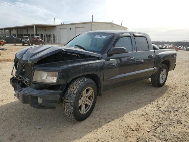 1D7HW38K68S592728 - 2008 DODGE DAKOTA SXT BLACK photo 1