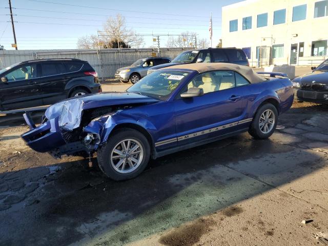 1ZVFT84N955203627 - 2005 FORD MUSTANG BLUE photo 1