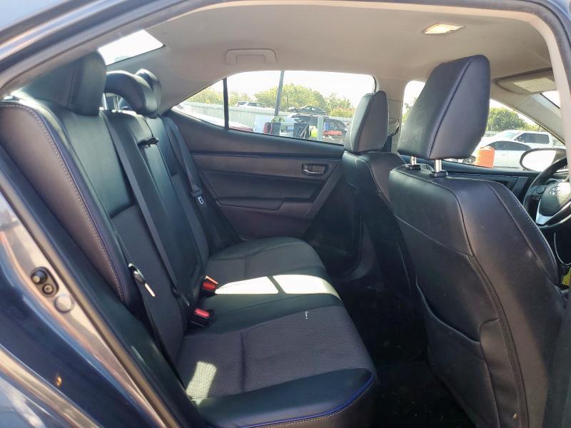 5YFBURHE3HP577592 - 2017 TOYOTA COROLLA L BLUE photo 10