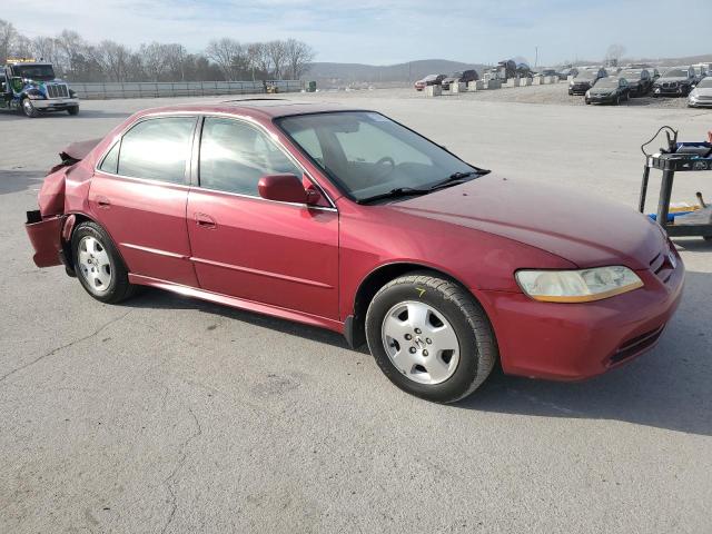 1HGCG16502A067732 - 2002 HONDA ACCORD EX BURGUNDY photo 4