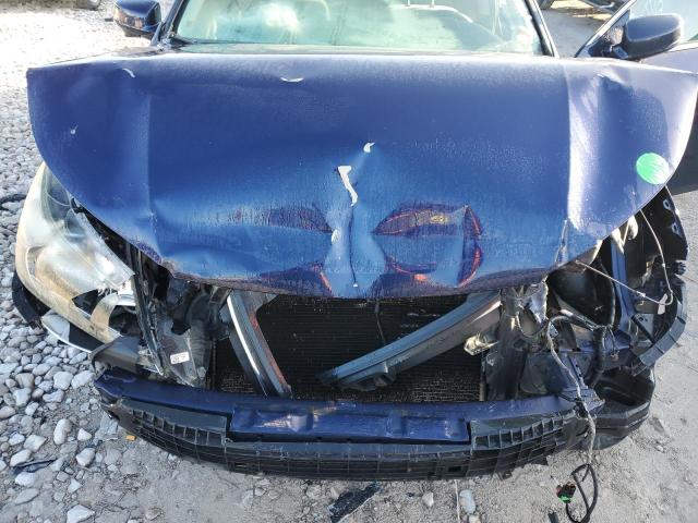 1HGCR2F7XDA101857 - 2013 HONDA ACCORD EX BLUE photo 11