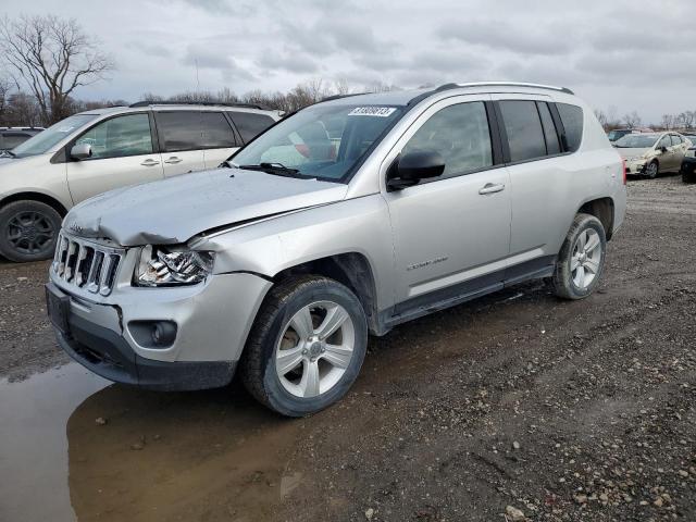 1C4NJDBB4CD675243 - 2012 JEEP COMPASS SPORT SILVER photo 1