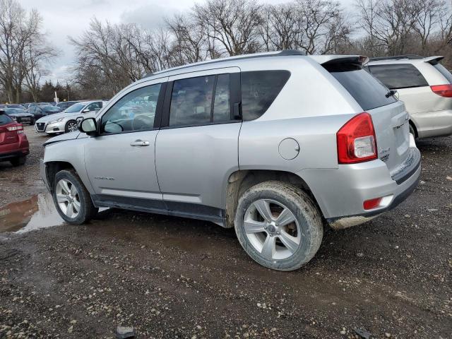 1C4NJDBB4CD675243 - 2012 JEEP COMPASS SPORT SILVER photo 2