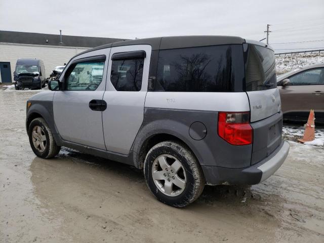 5J6YH28593L039058 - 2003 HONDA ELEMENT EX SILVER photo 2