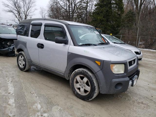 5J6YH28593L039058 - 2003 HONDA ELEMENT EX SILVER photo 4