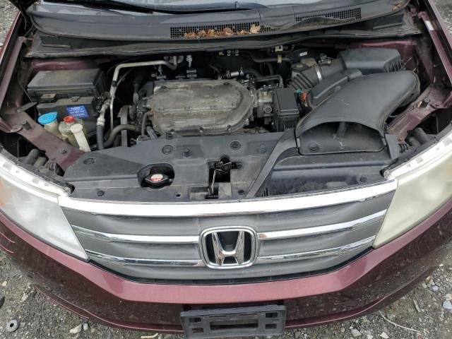 5FNRL5H28CB094801 - 2012 HONDA ODYSSEY LX Rouge photo 12