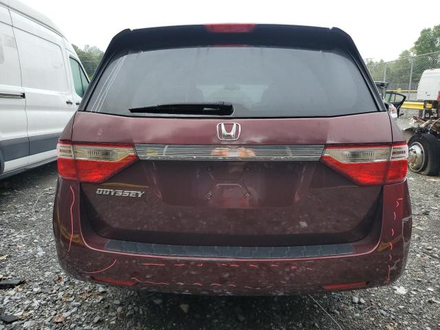 5FNRL5H28CB094801 - 2012 HONDA ODYSSEY LX Rouge photo 6