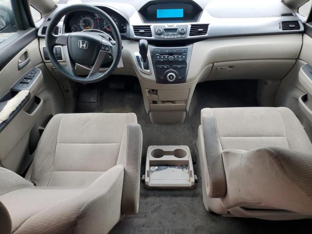 5FNRL5H28CB094801 - 2012 HONDA ODYSSEY LX Rouge photo 8