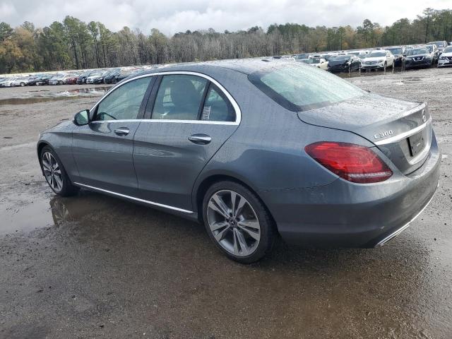 55SWF8DB4KU305071 - 2019 MERCEDES-BENZ C 300 GRAY photo 2