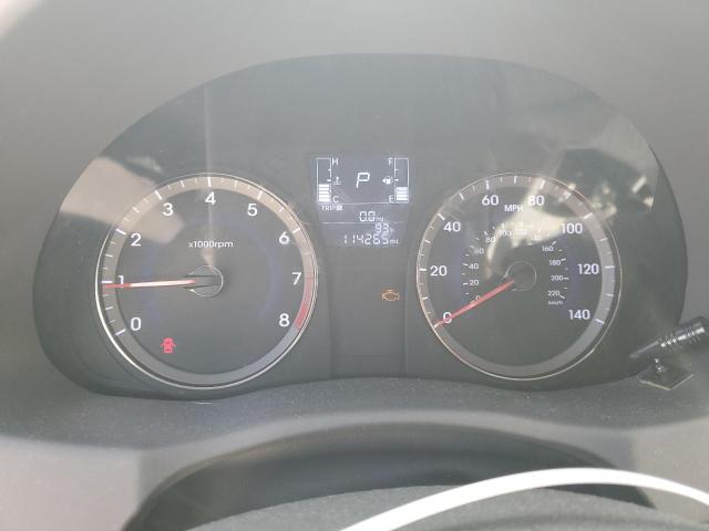 KMHCT5AEXFU212266 - 2015 HYUNDAI ACCENT GS WHITE photo 9