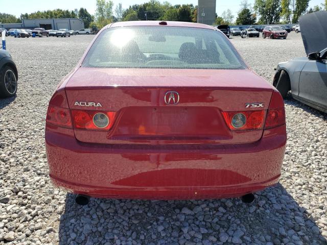JH4CL96827C003107 - 2007 ACURA TSX RED photo 6