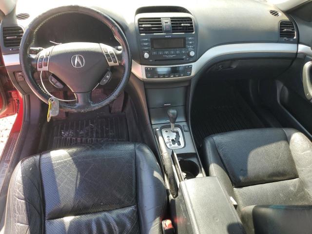 JH4CL96827C003107 - 2007 ACURA TSX RED photo 8