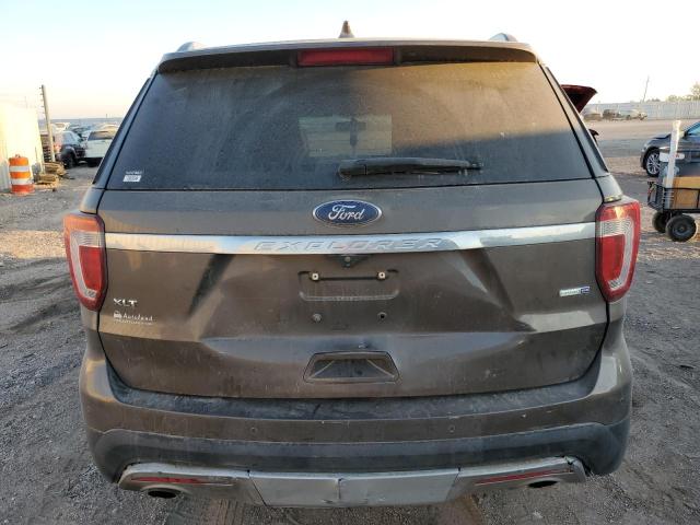 1FM5K8D89GGC55712 - 2016 FORD EXPLORER XLT 棕色 照片 6