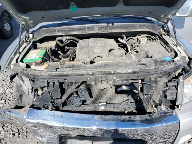1N6AA0EC2CN300356 - 2012 NISSAN TITAN S SILVER photo 11